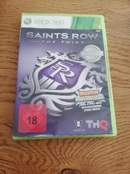 Saints Row The Third XBOX-360 komplett mit Anleitung PAL 64771 USK ab 18 Jahren